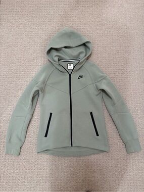 Nike Women’s Hooded Bomber Jacket - Sage